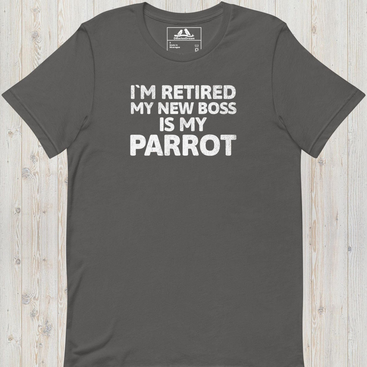 My New Boss Is My Parrot Unisex t-shirt