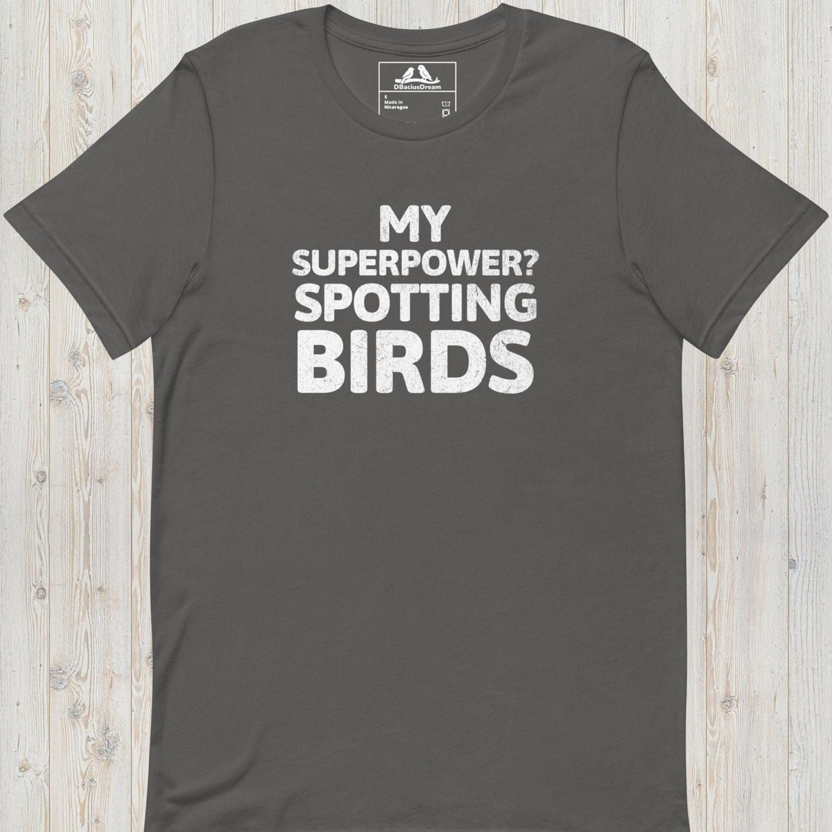 My Superpower? Spotting Birds Unisex t-shirt