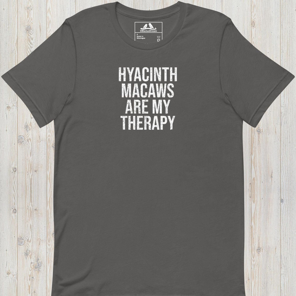 Hyacinth Macaws Are My Therapy Unisex t-shirt