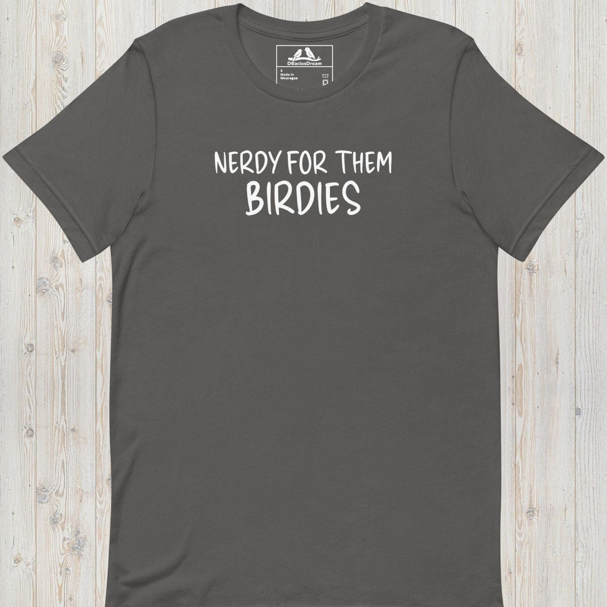 Nerdy For Them Birdies Unisex t-shirt