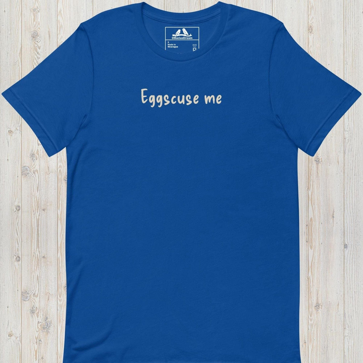 Eggscuse Me Unisex t-shirt