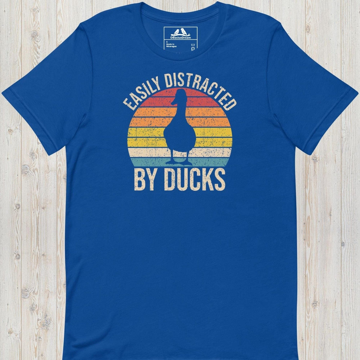 Easily Distracted By Ducks Unisex t-shirt