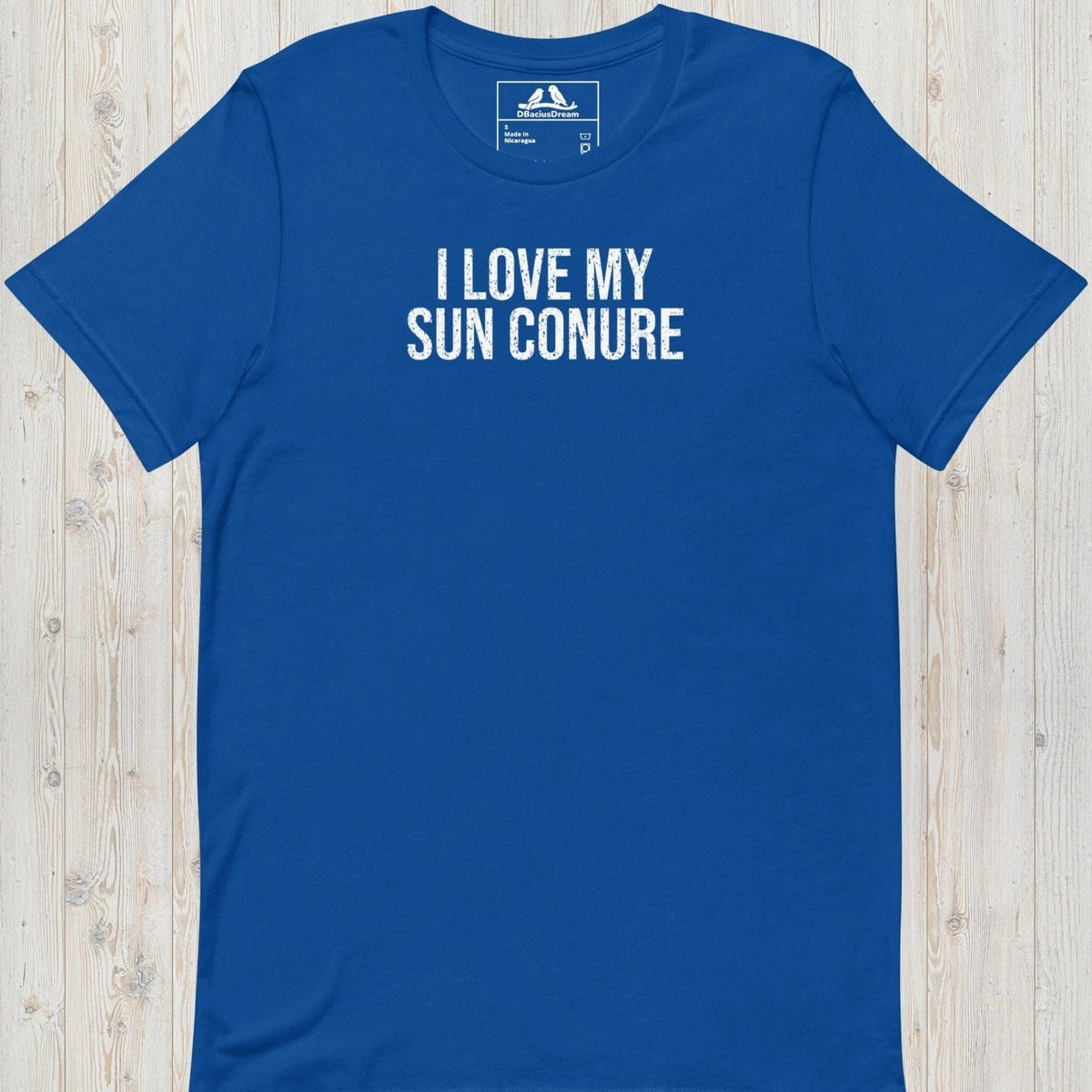 I Love My Sun Conure Unisex t-shirt