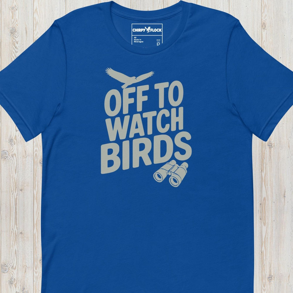 Off To Watch Birds t-shirt