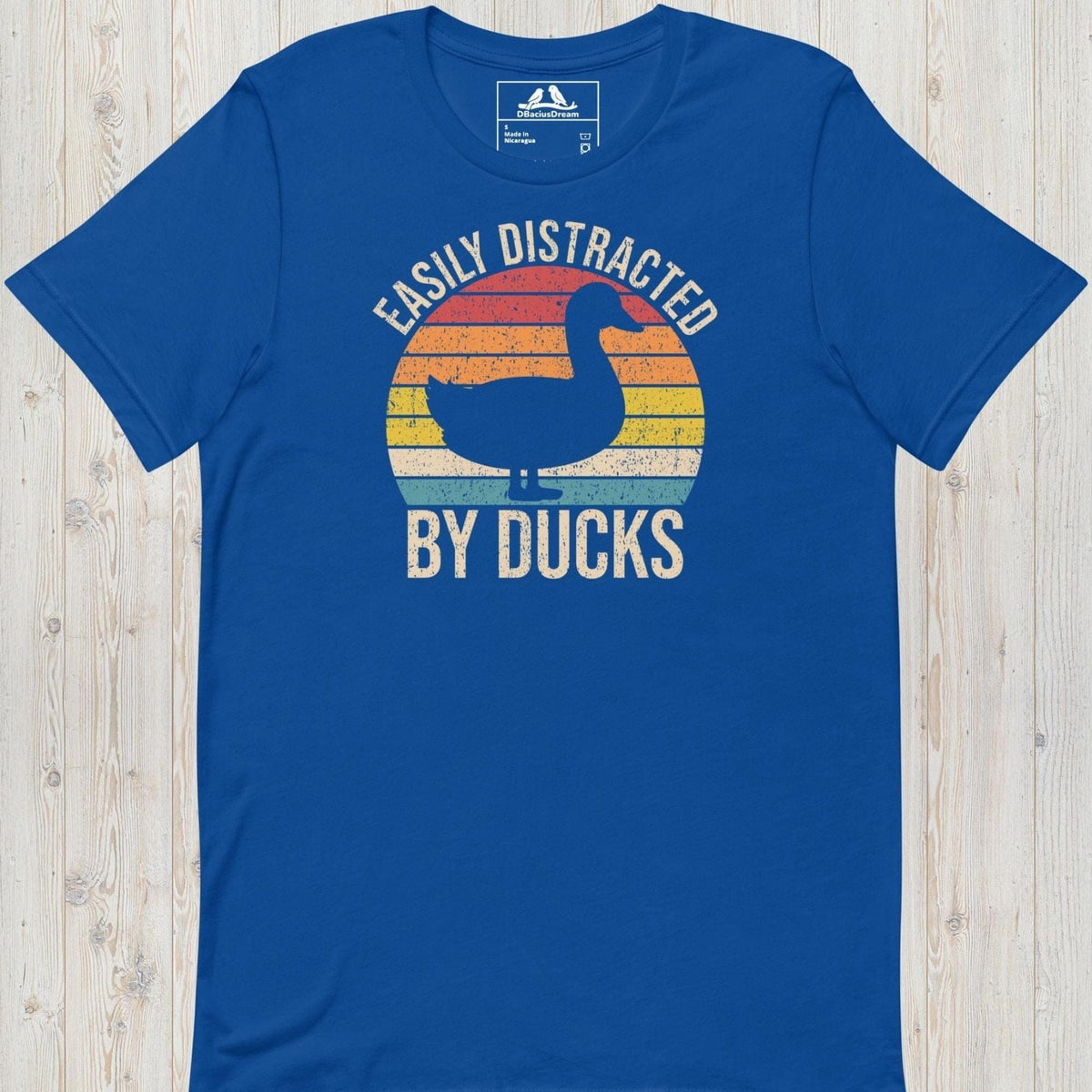 Easily Distracted By Ducks Unisex t-shirt