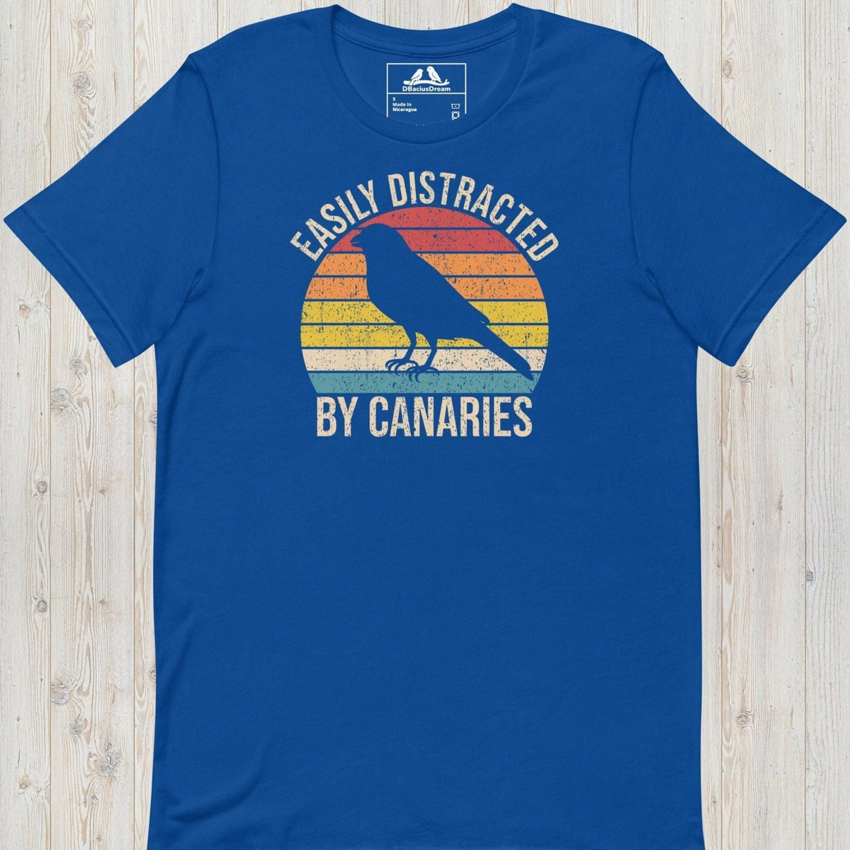 Easily Distracted By Canaries  Unisex t-shirt