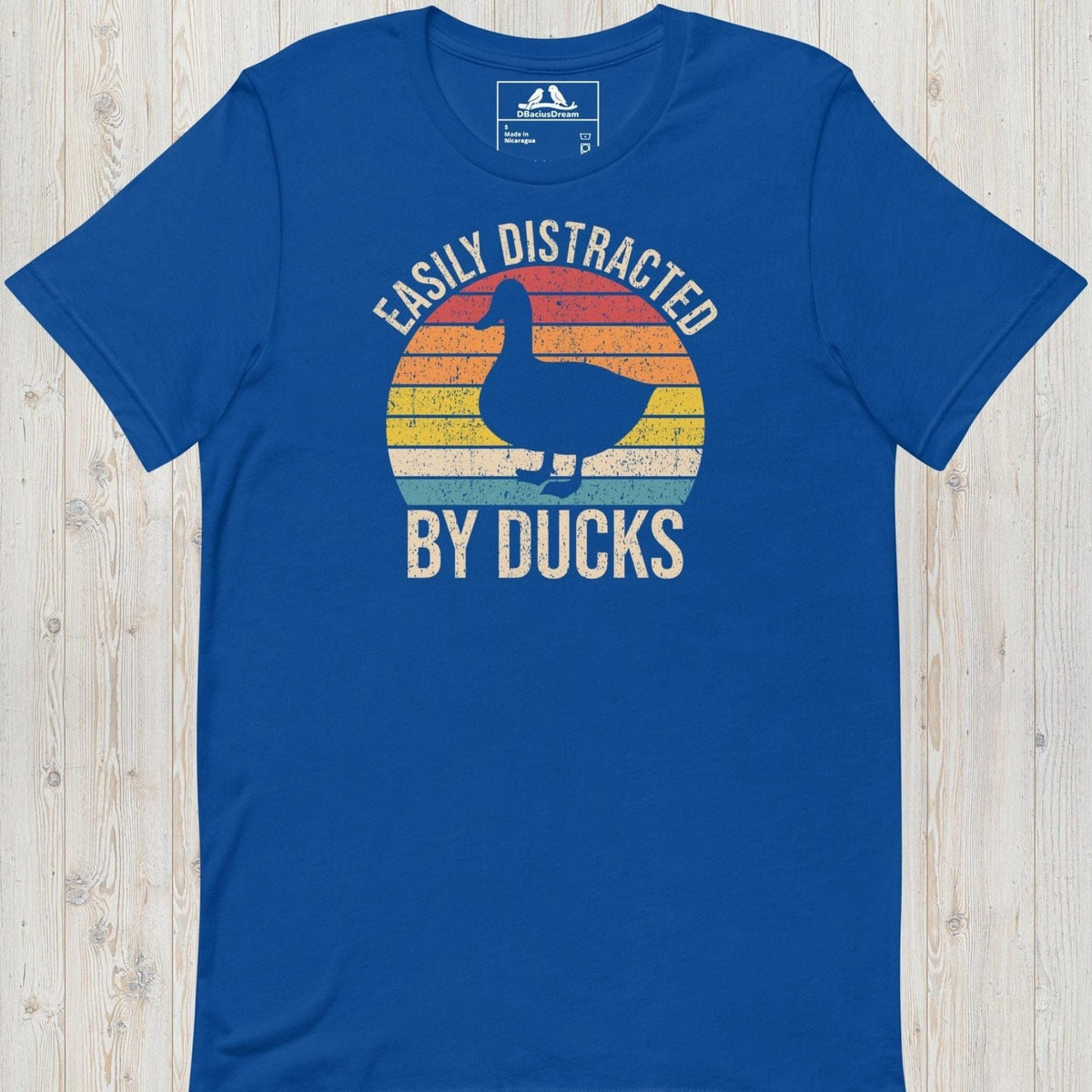 Easily Distracted By Ducks Unisex t-shirt