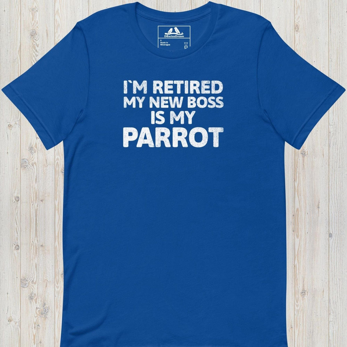My New Boss Is My Parrot Unisex t-shirt