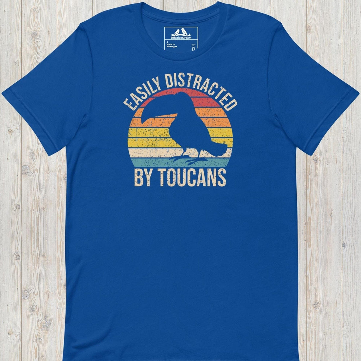 Easily Distracted By Toucans Unisex t-shirt