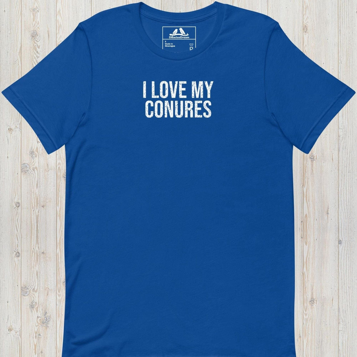 I Love My Conures Unisex t-shirt