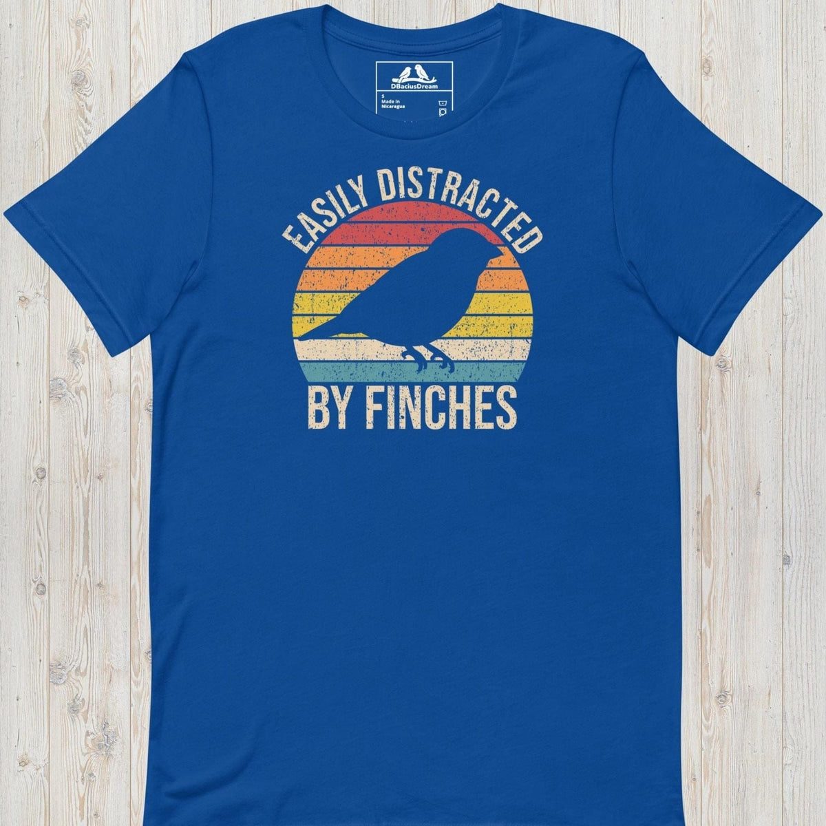 Easily Distracted By Finches Unisex t-shirt