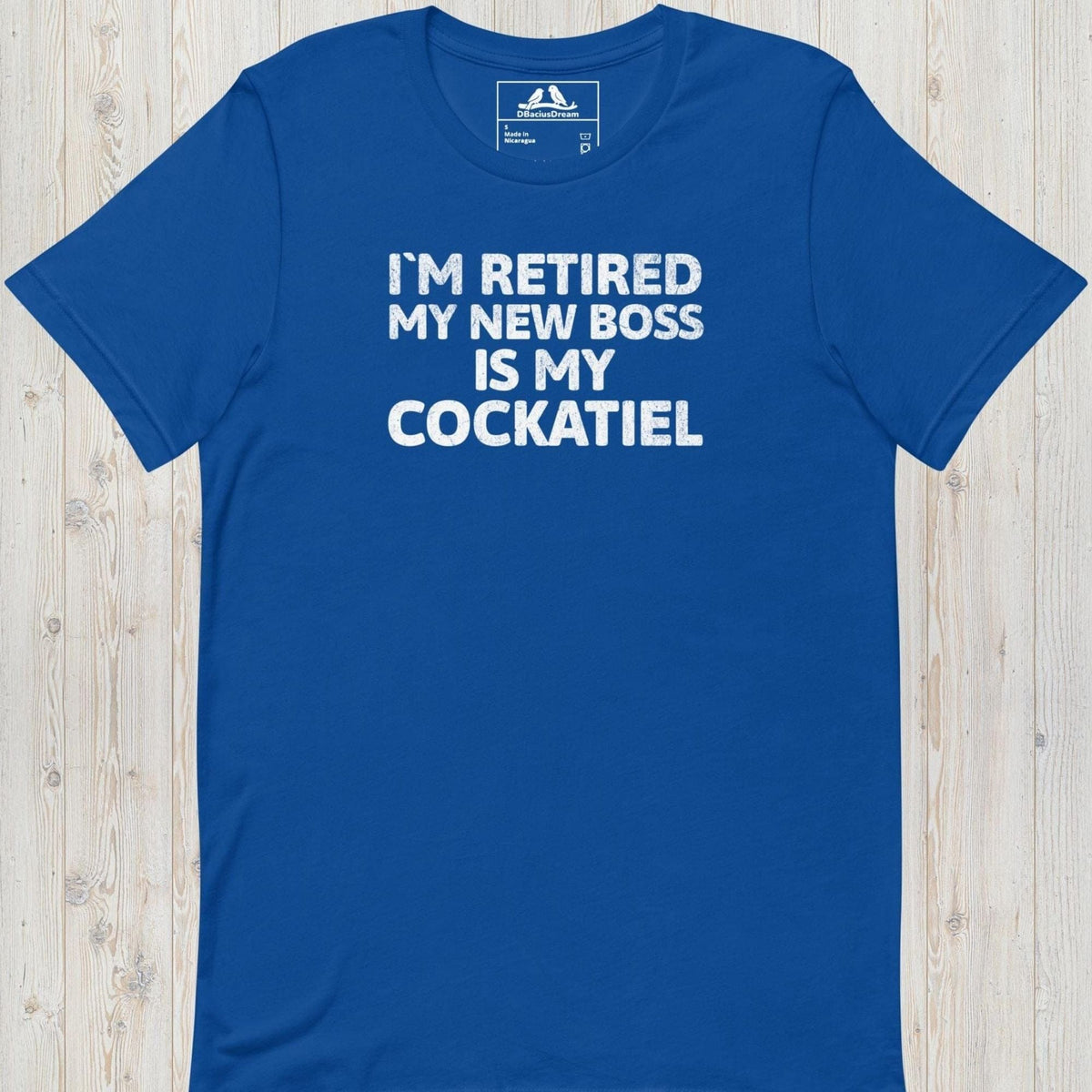 My New Boss Is My Cockatiel Unisex t-shirt