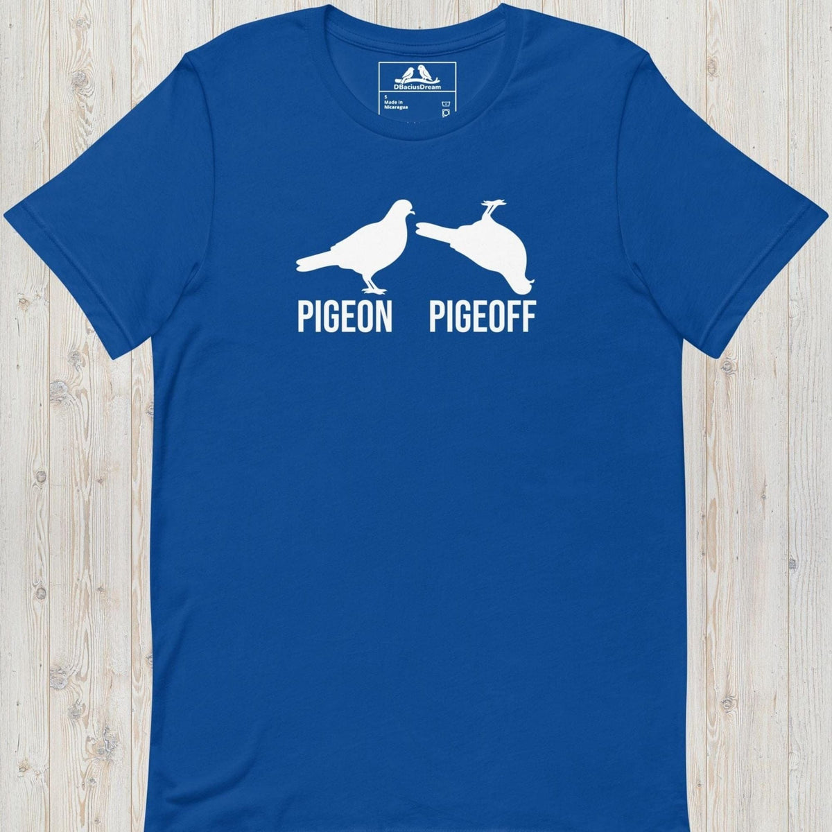 Pigeon Pigeoff Unisex t-shirt