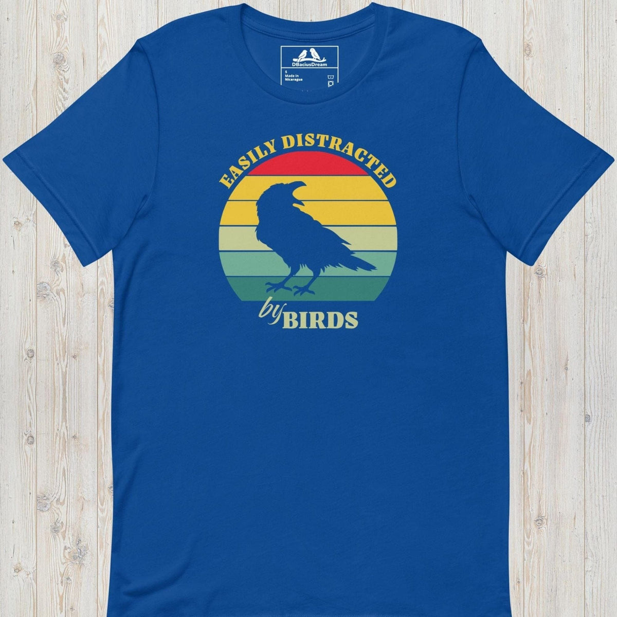 Easily Distracted By Birds Unisex t-shirt