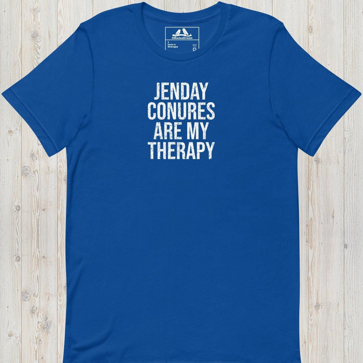 Jenday Conures Are My Therapy Unisex t-shirt