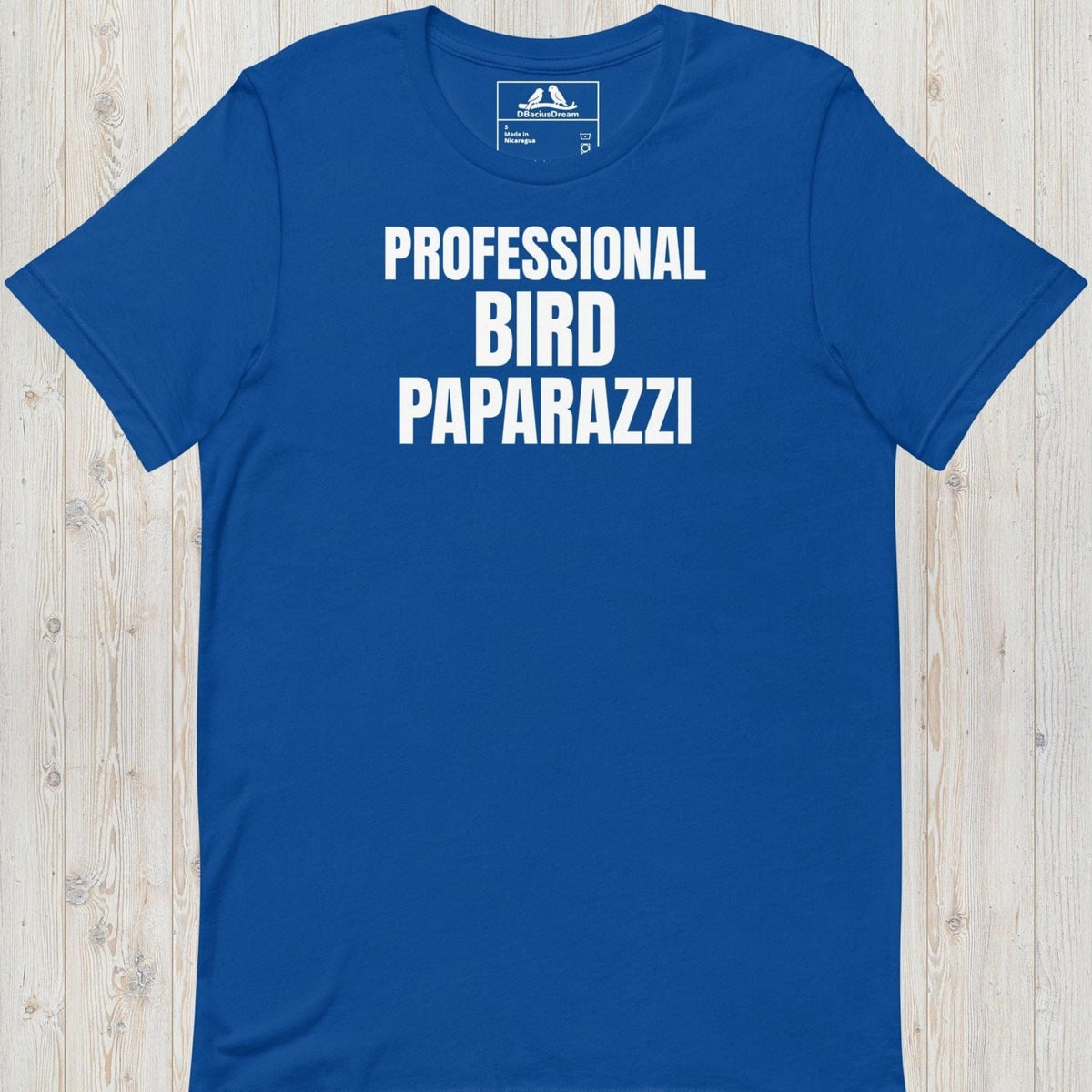 Professional Bird Paparazzi Unisex t-shirt