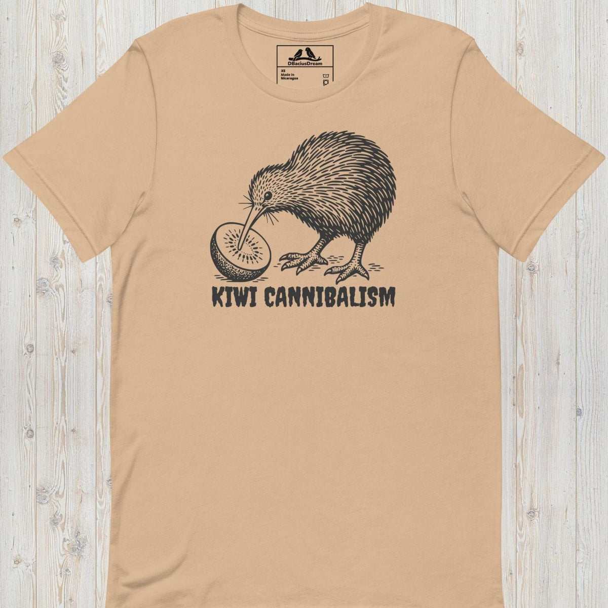 Kiwi Cannibalism Unisex t-shirt
