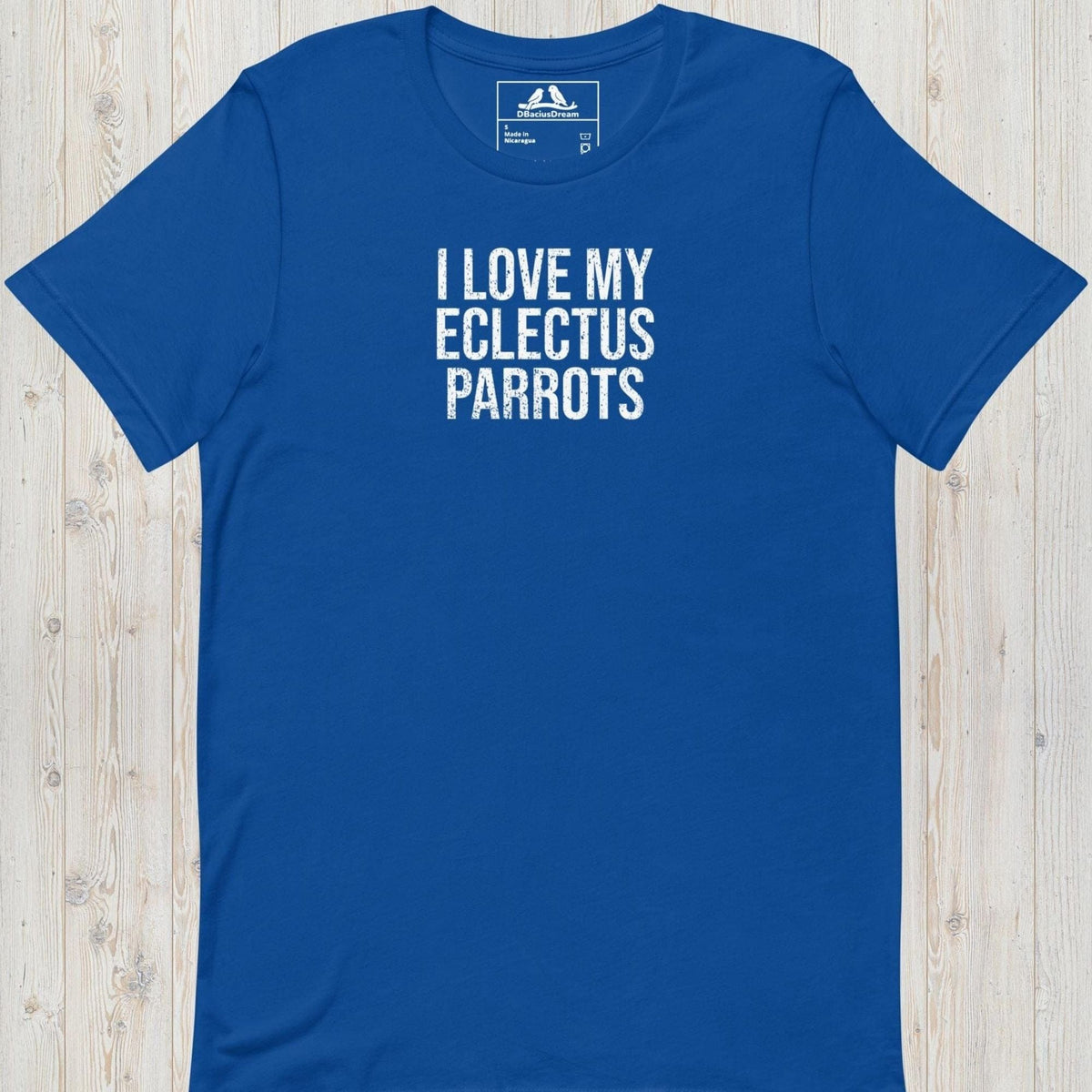 I Love My Eclectus Parrots Unisex t-shirt