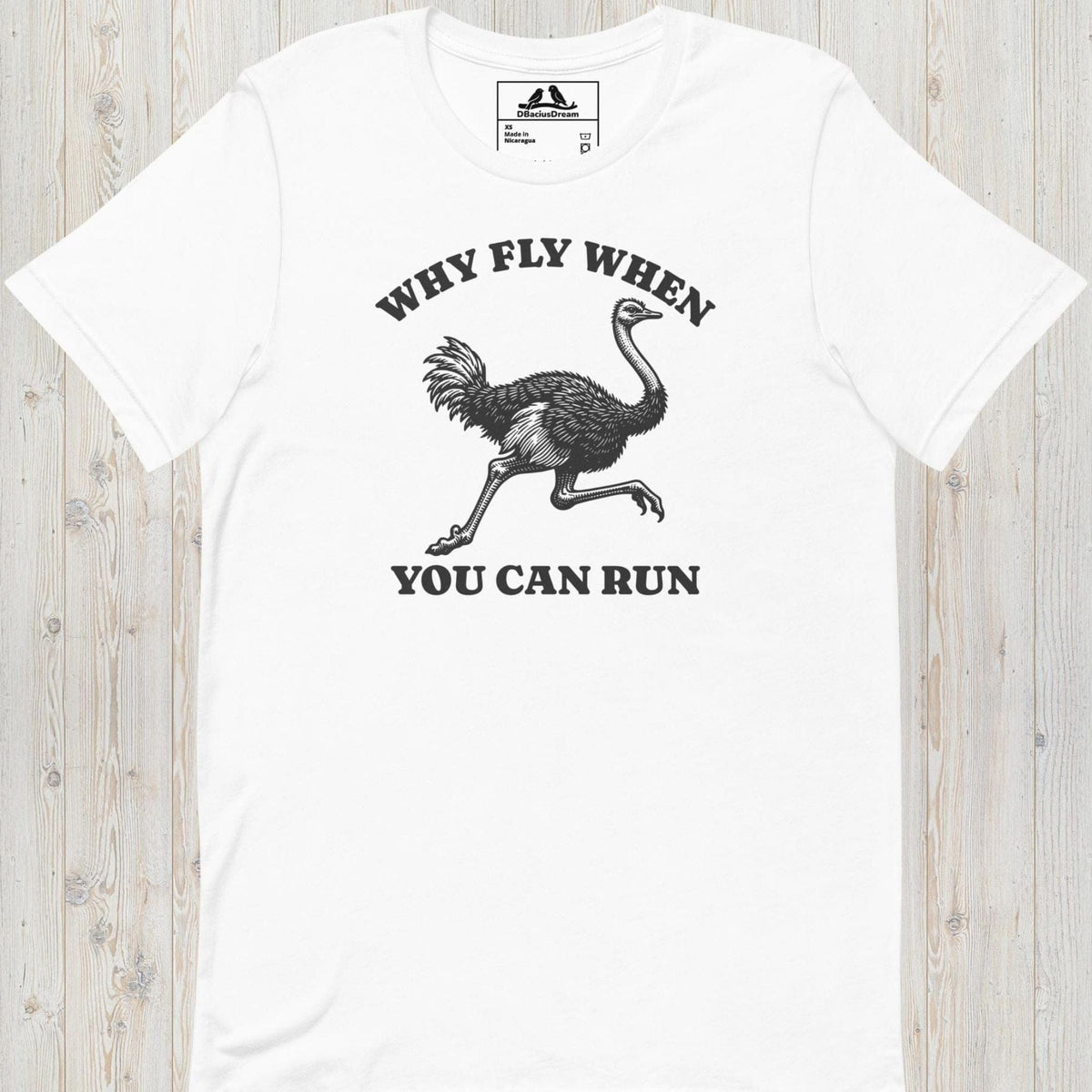 You Can Run Unisex t-shirt