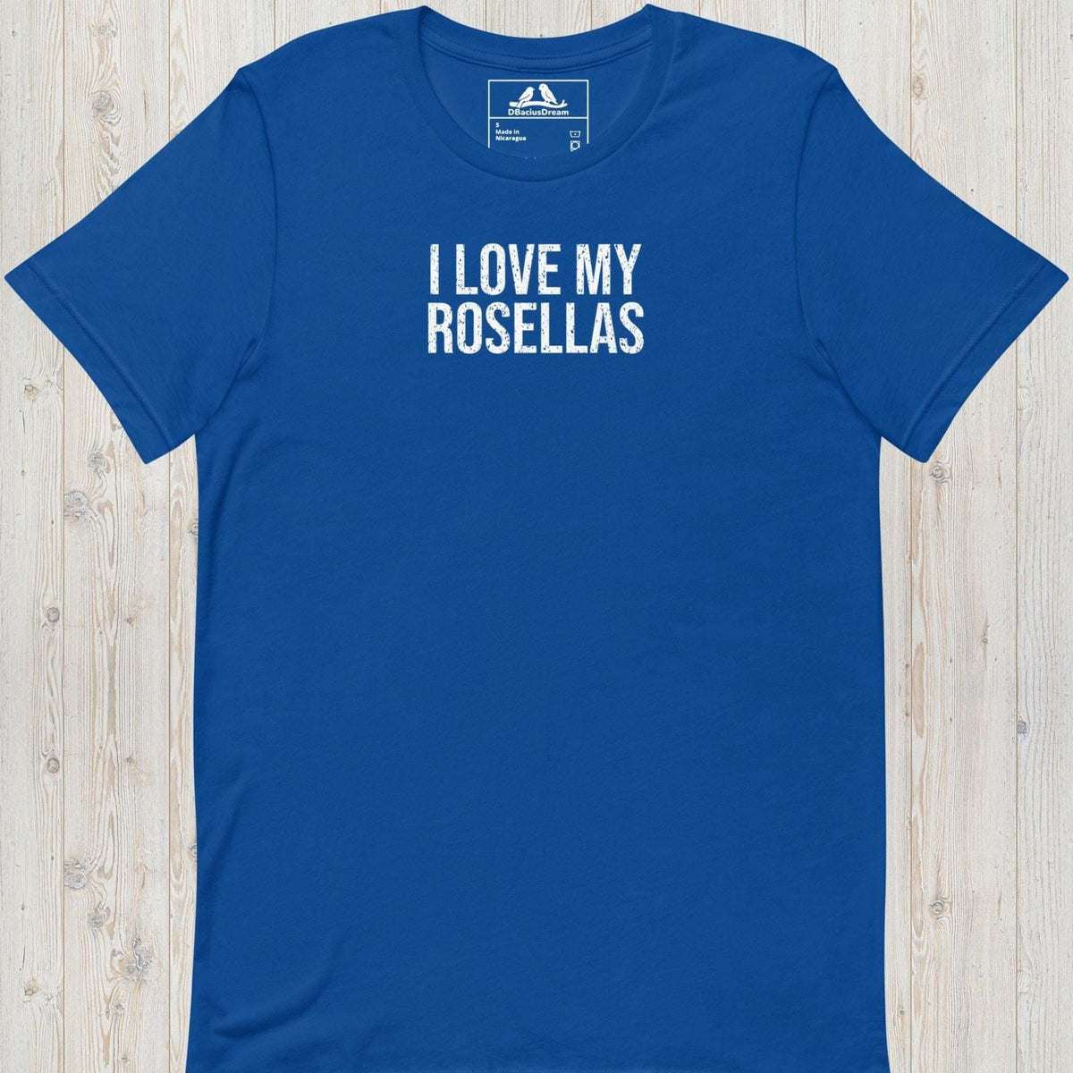I Love My Rosellas Unisex t-shirt
