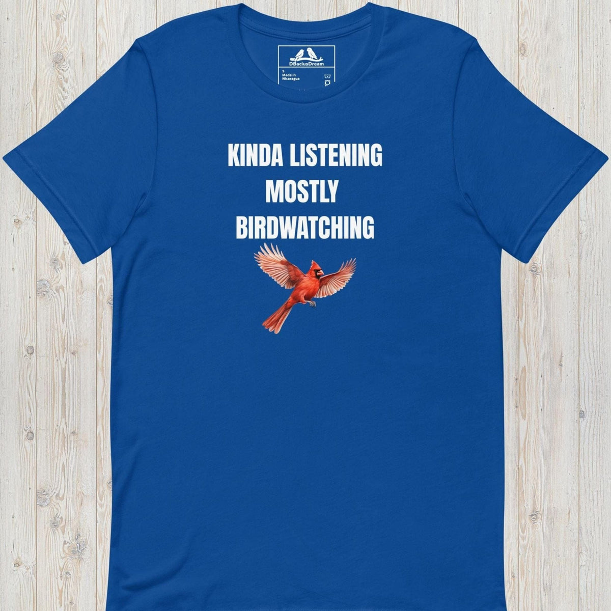Mostly Birdwatching Unisex t-shirt