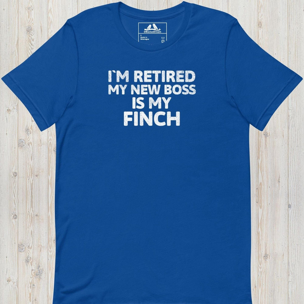 My New Boss Is My Finch Unisex t-shirt