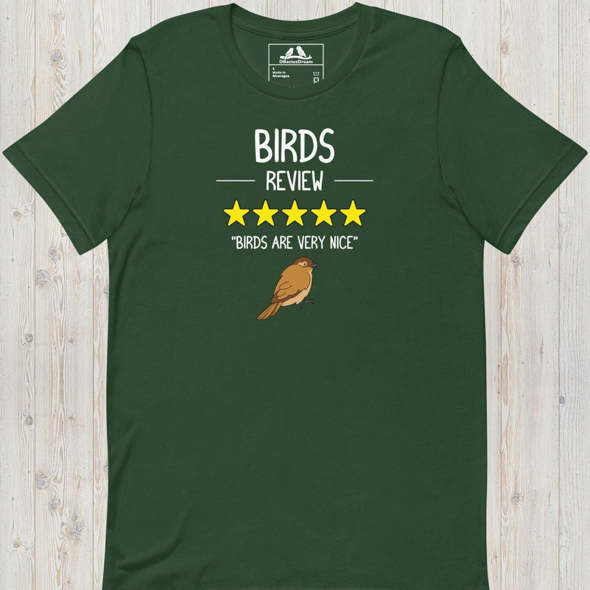Bird Review Unisex t-shirt