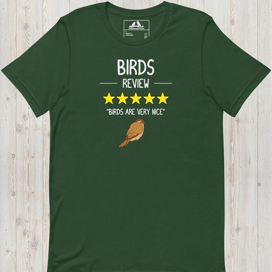 Bird Review Unisex t-shirt