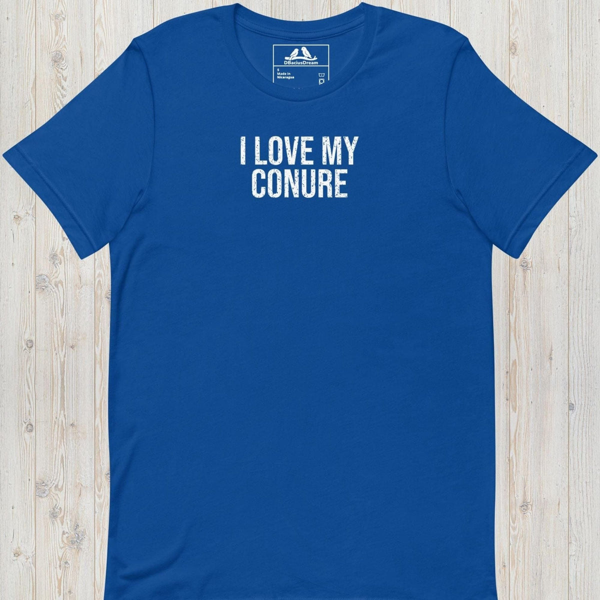 I Love My Conure Unisex t-shirt