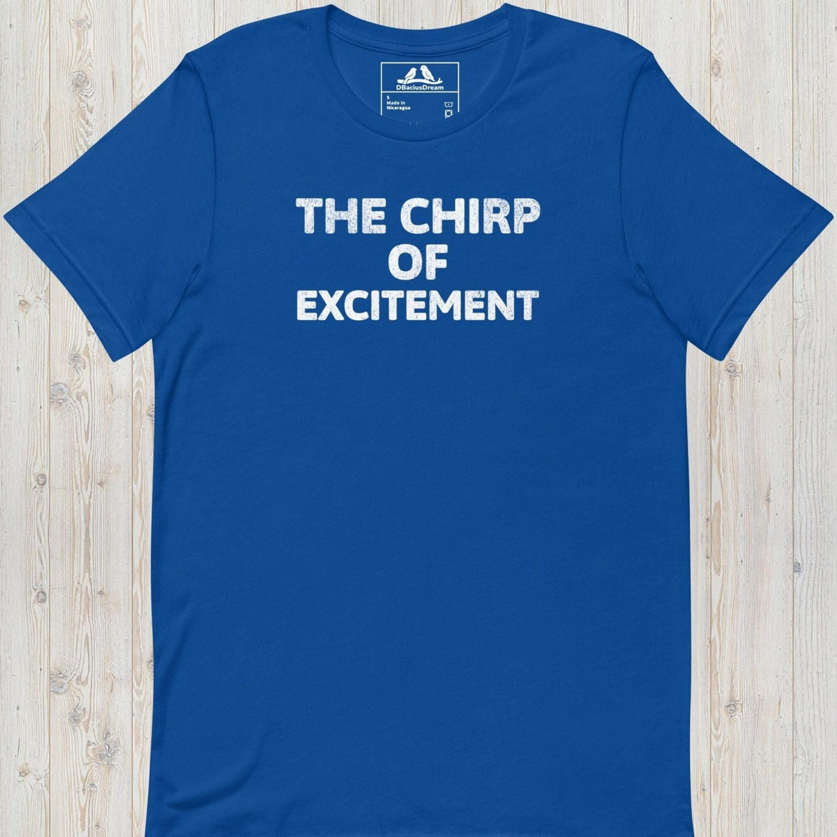 The Chirp Of Excitement  Unisex t-shirt