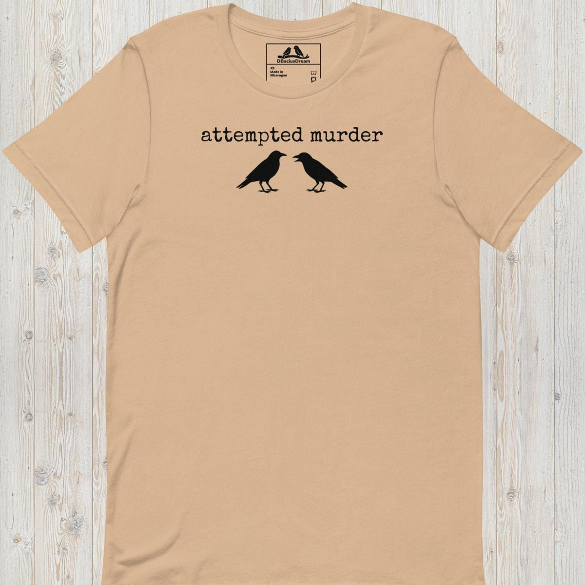 Attempted Murder Crow T-shirt