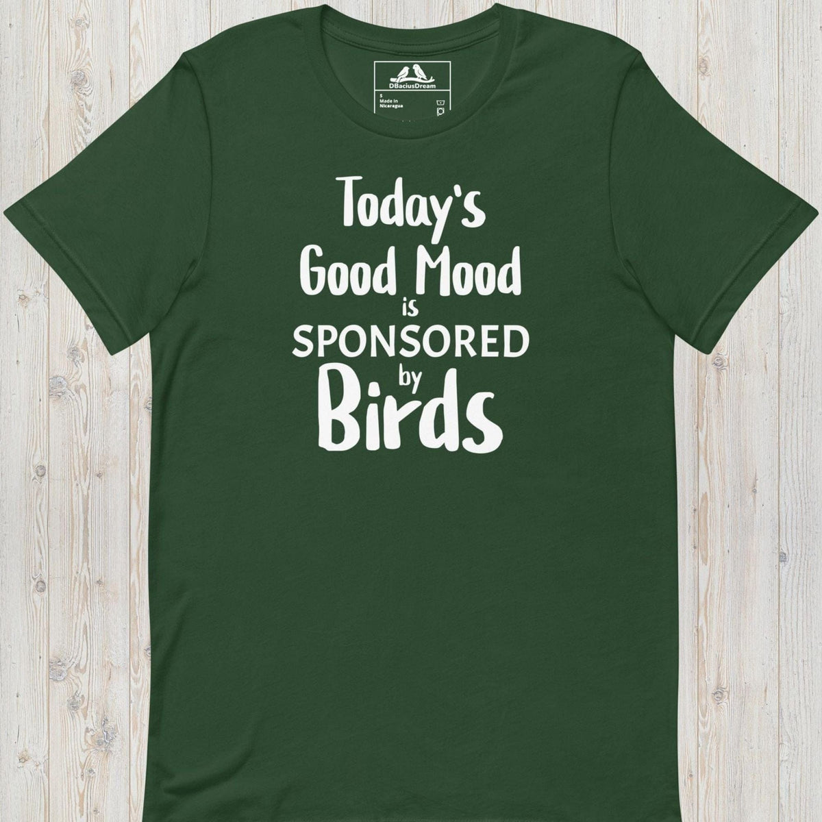 Sponsored By Birds Unisex t-shirt