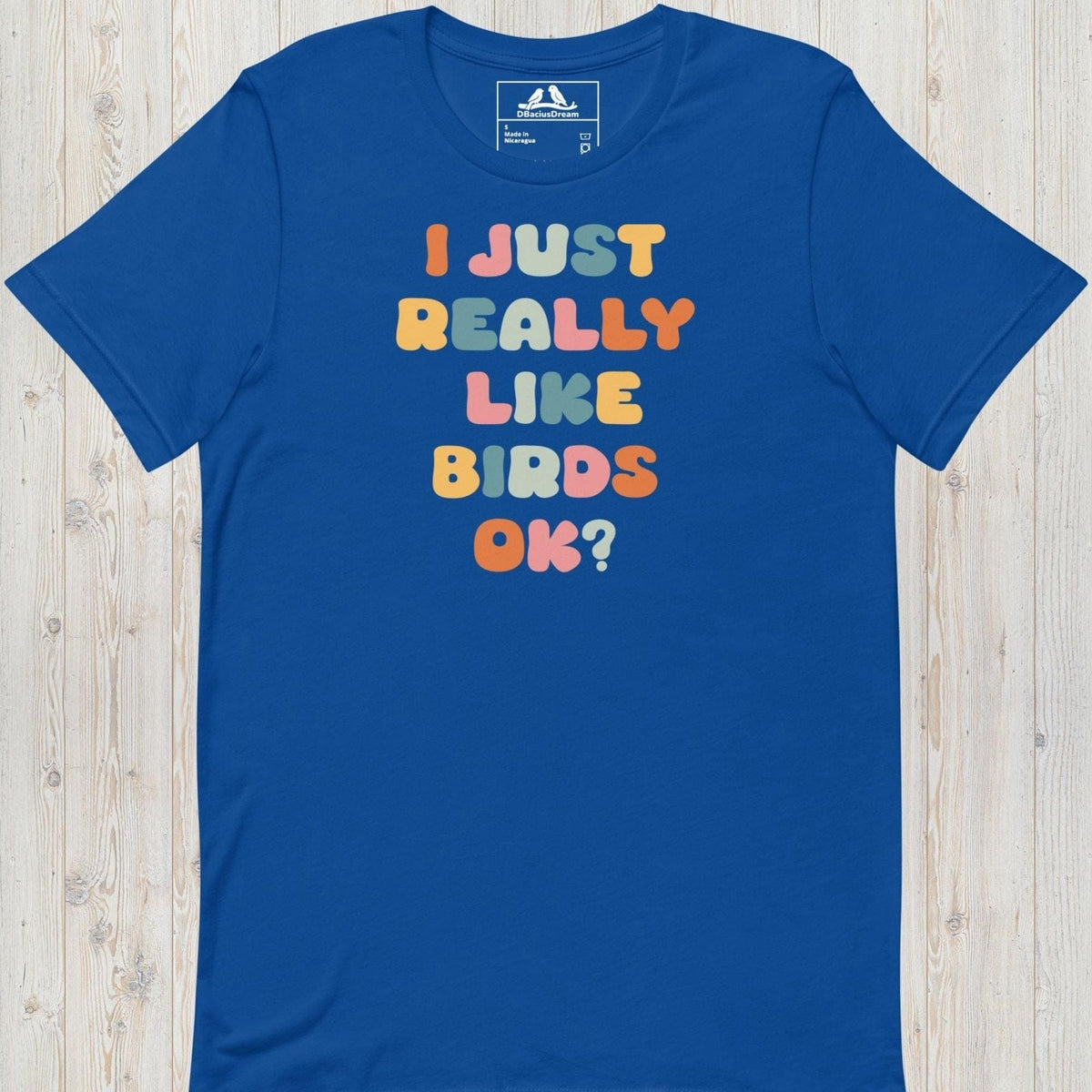 Really Like Birds Unisex t-shirt