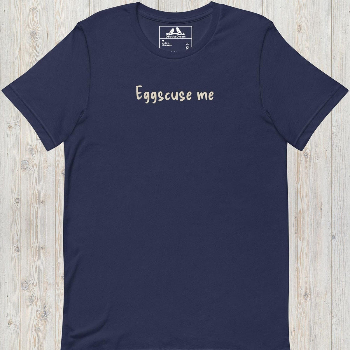 Eggscuse Me Unisex t-shirt