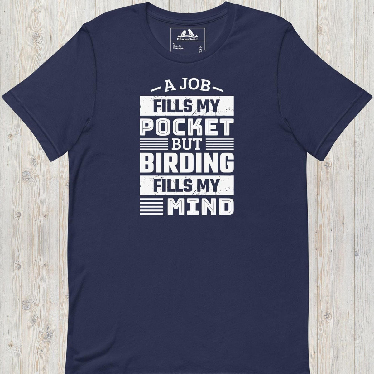 Birding Fills My Mind Unisex t-shirt