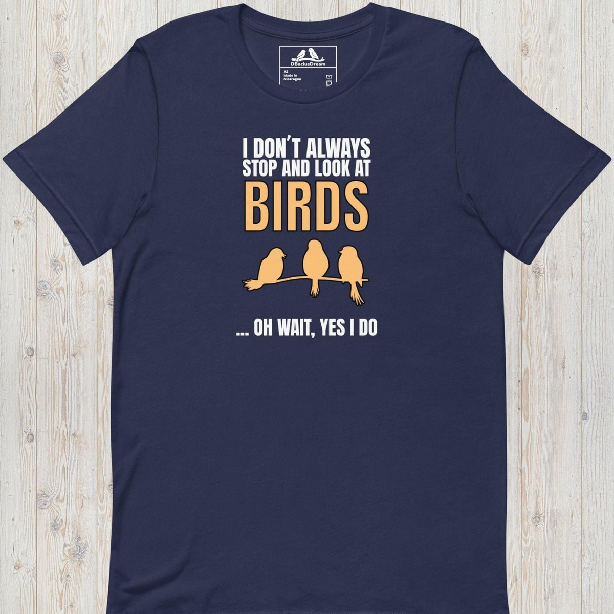 Stop and Look At Birds Unisex t-shirt