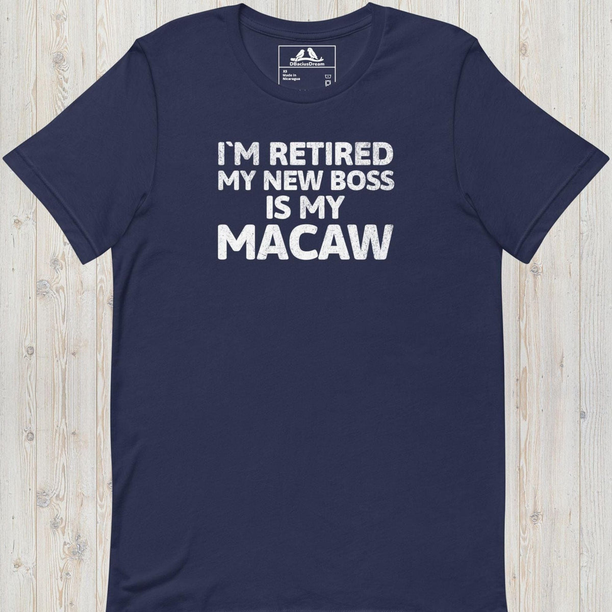 My New Boss Is My Macaw Unisex t-shirt