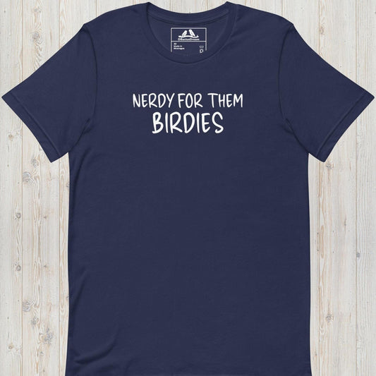 Nerdy For Them Birdies Unisex t-shirt