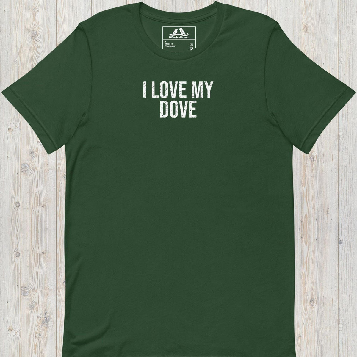 I Love My Dove Unisex t-shirt