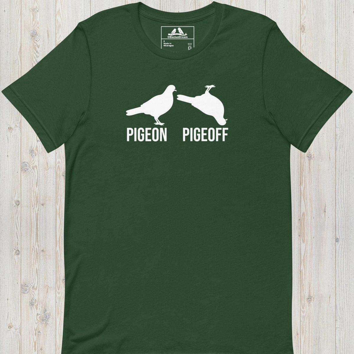 Pigeon Pigeoff Unisex t-shirt