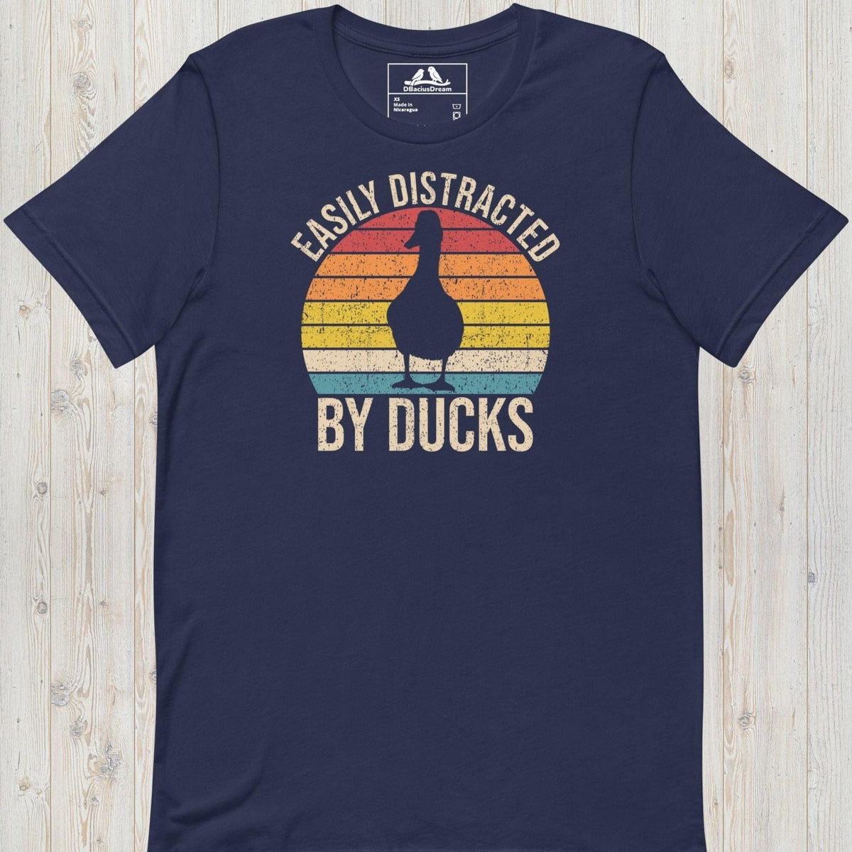 Easily Distracted By Ducks Unisex t-shirt