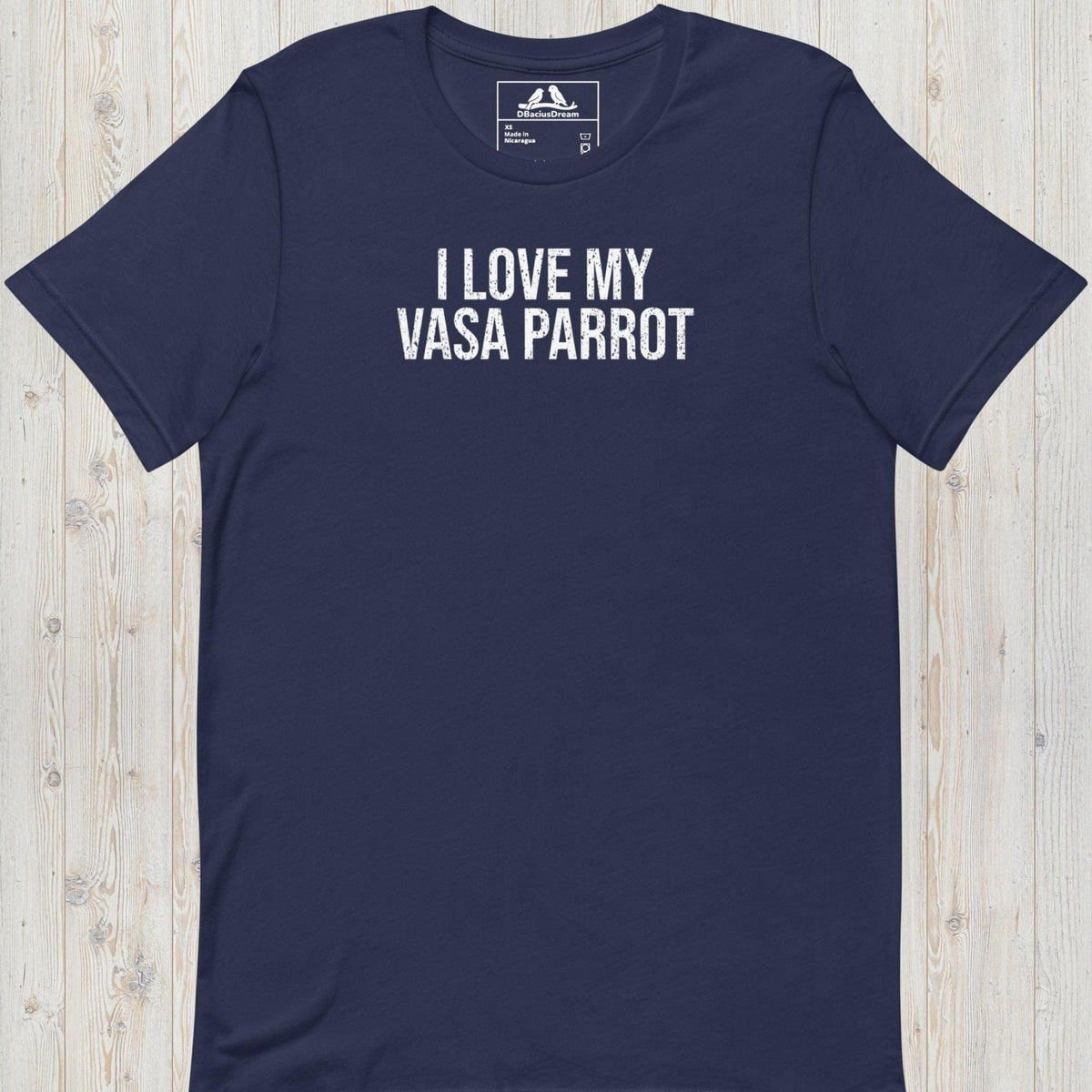I Love My Vasa Parrot Unisex t-shirt