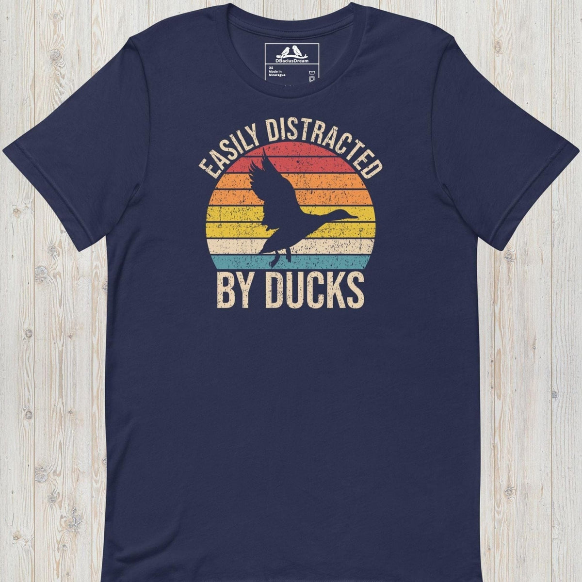Easily Distracted By Ducks Unisex t-shirt