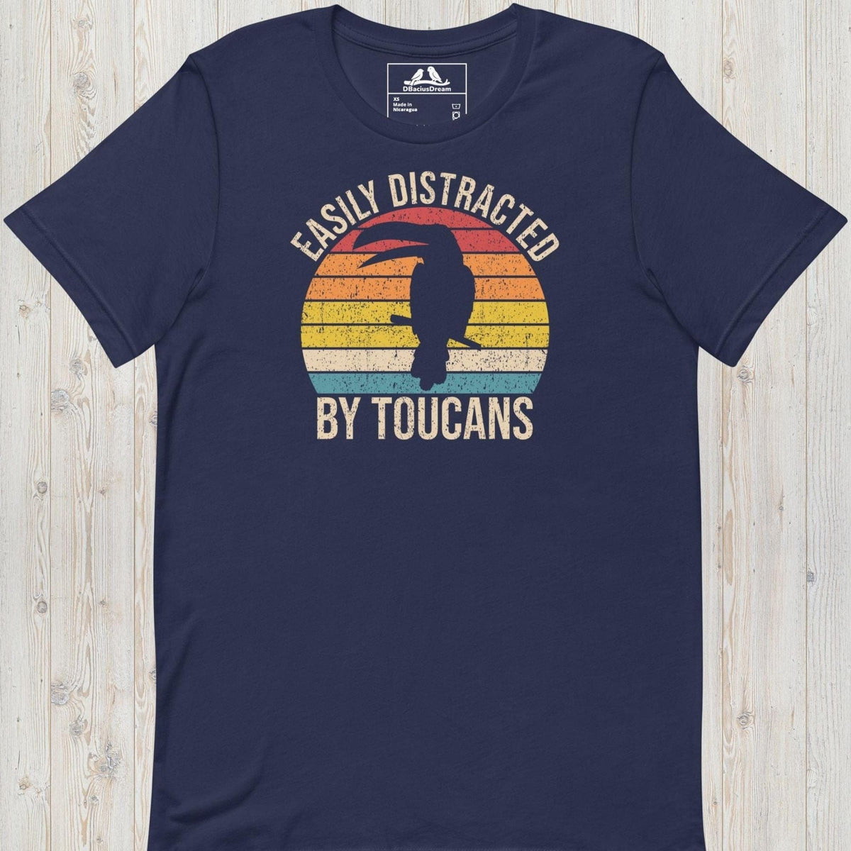 Easily Distracted By Toucans Unisex t-shirt