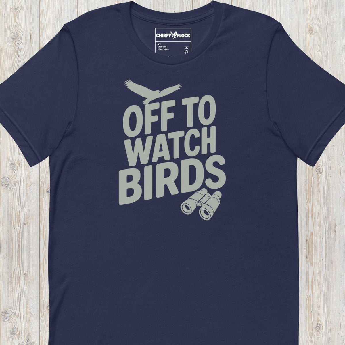 Off To Watch Birds t-shirt