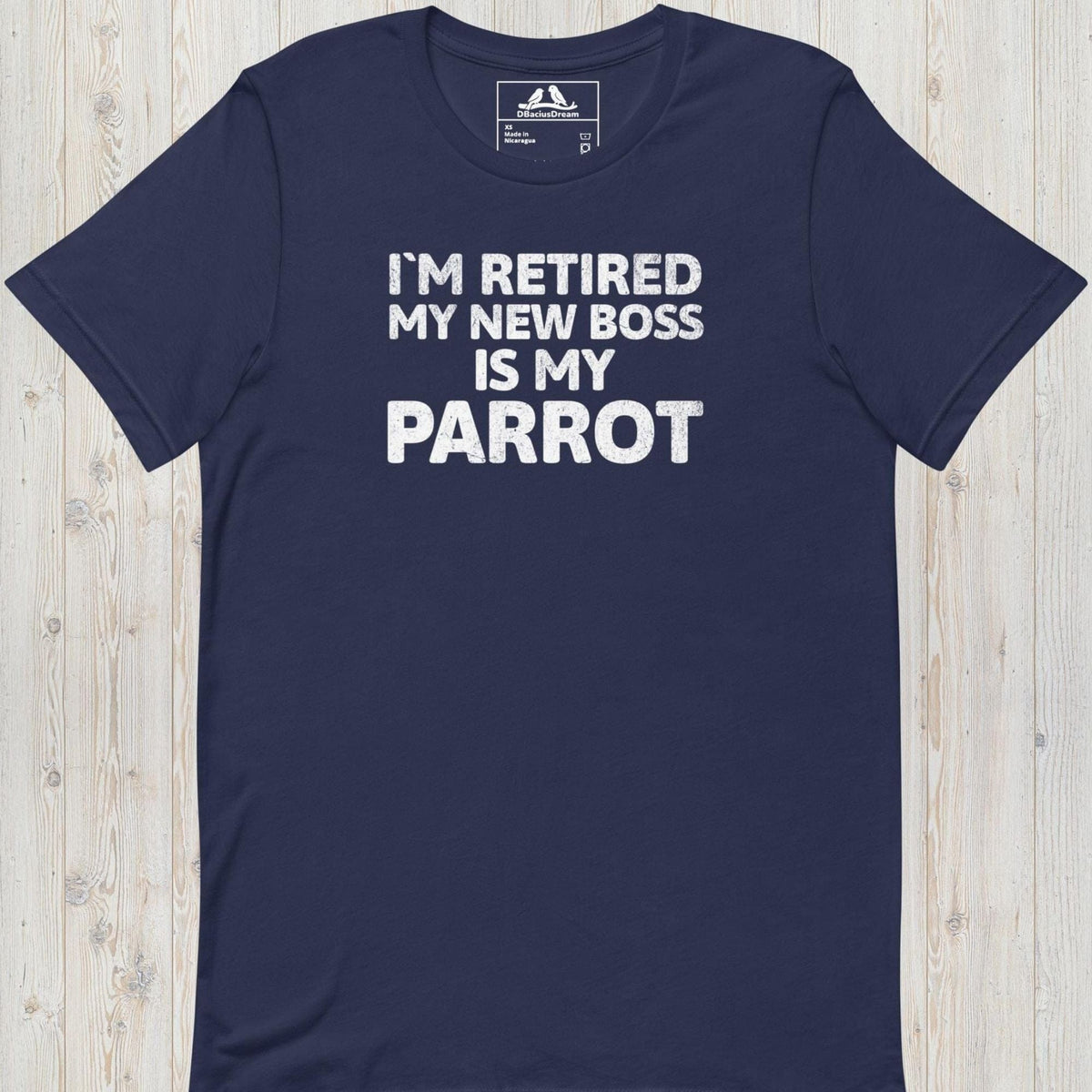 My New Boss Is My Parrot Unisex t-shirt