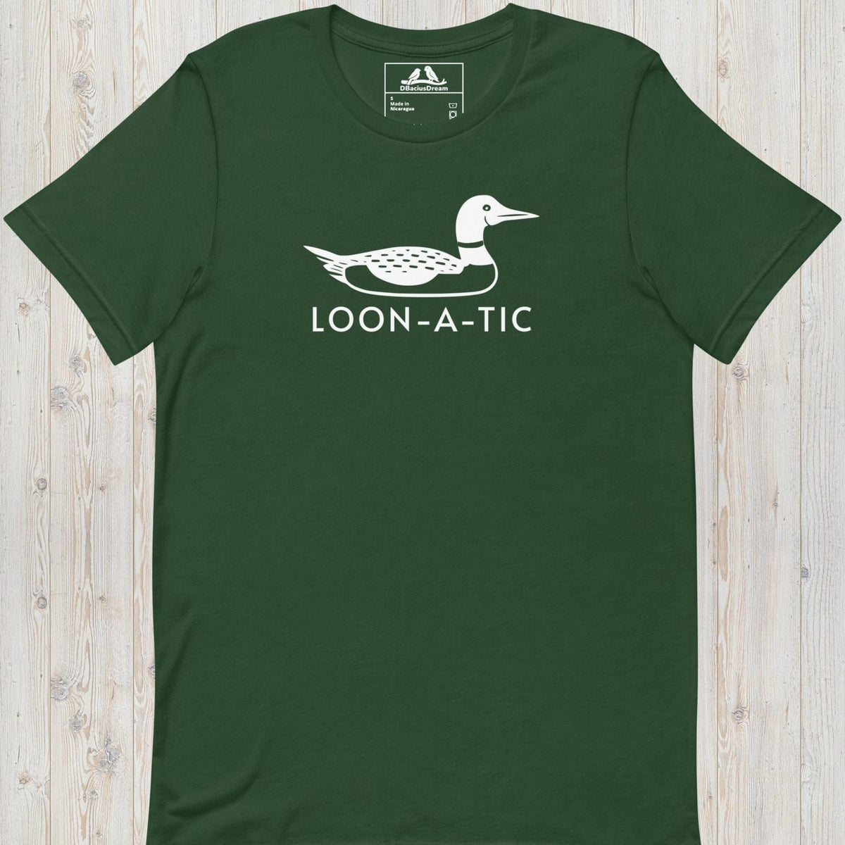 Loon-a-tic Unisex t-shirt