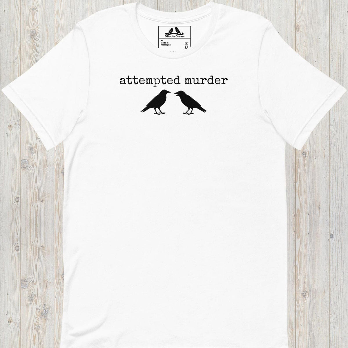 Attempted Murder Crow T-shirt