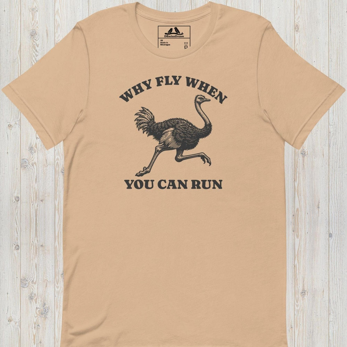 You Can Run Unisex t-shirt