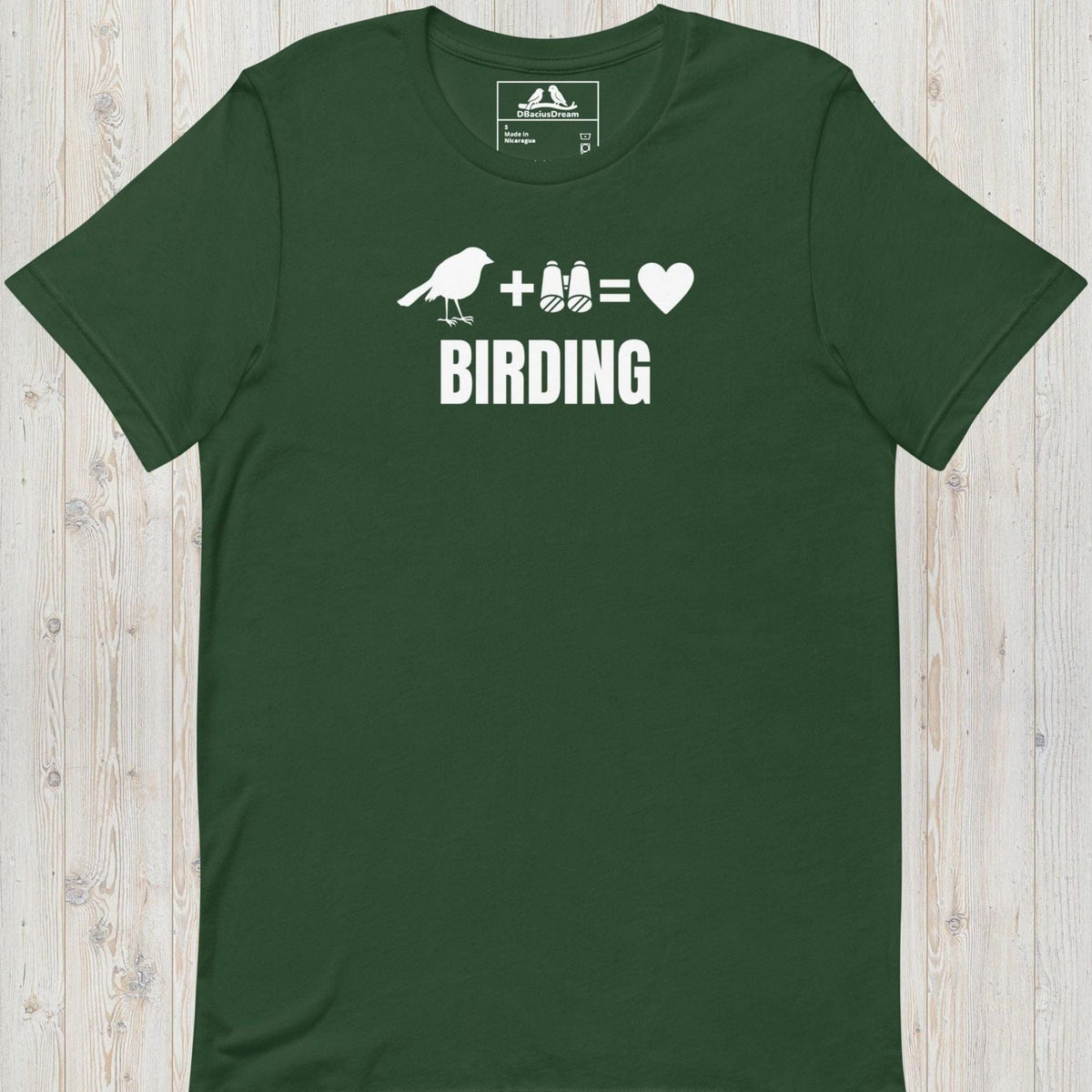 Birding Love Unisex t-shirt